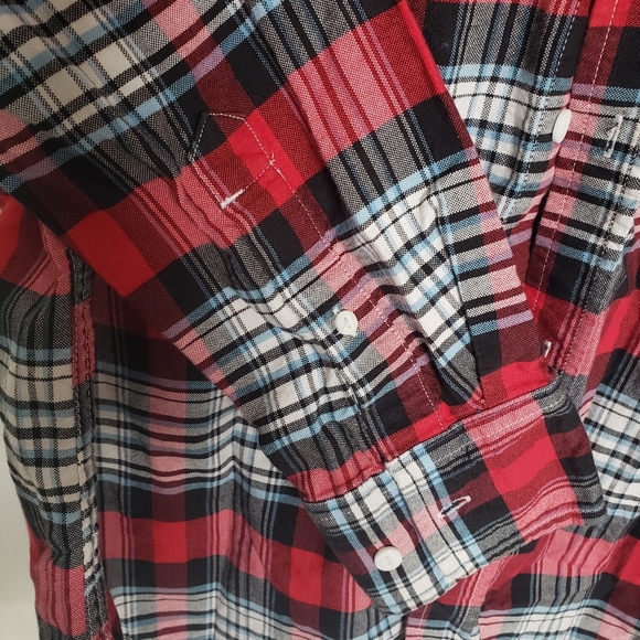 Denizen Men's Plaid Shirt - Picture 5 of 16